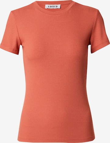 T-shirt 'Naara' EDITED en orange : devant