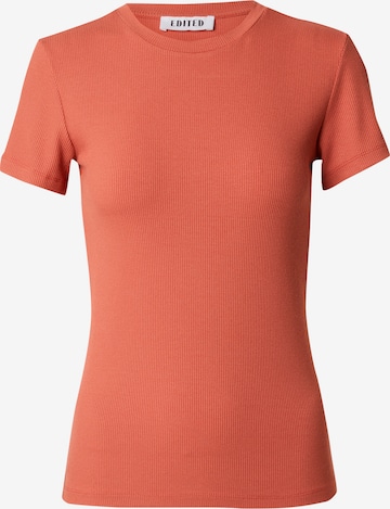 T-shirt 'Naara' EDITED en orange : devant