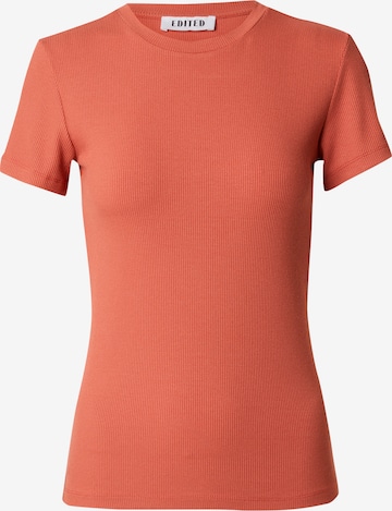 EDITED Shirt 'Naara' in Oranje: voorkant