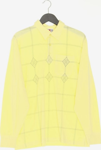 Roger Kent Shirt in M-L in Yellow: front