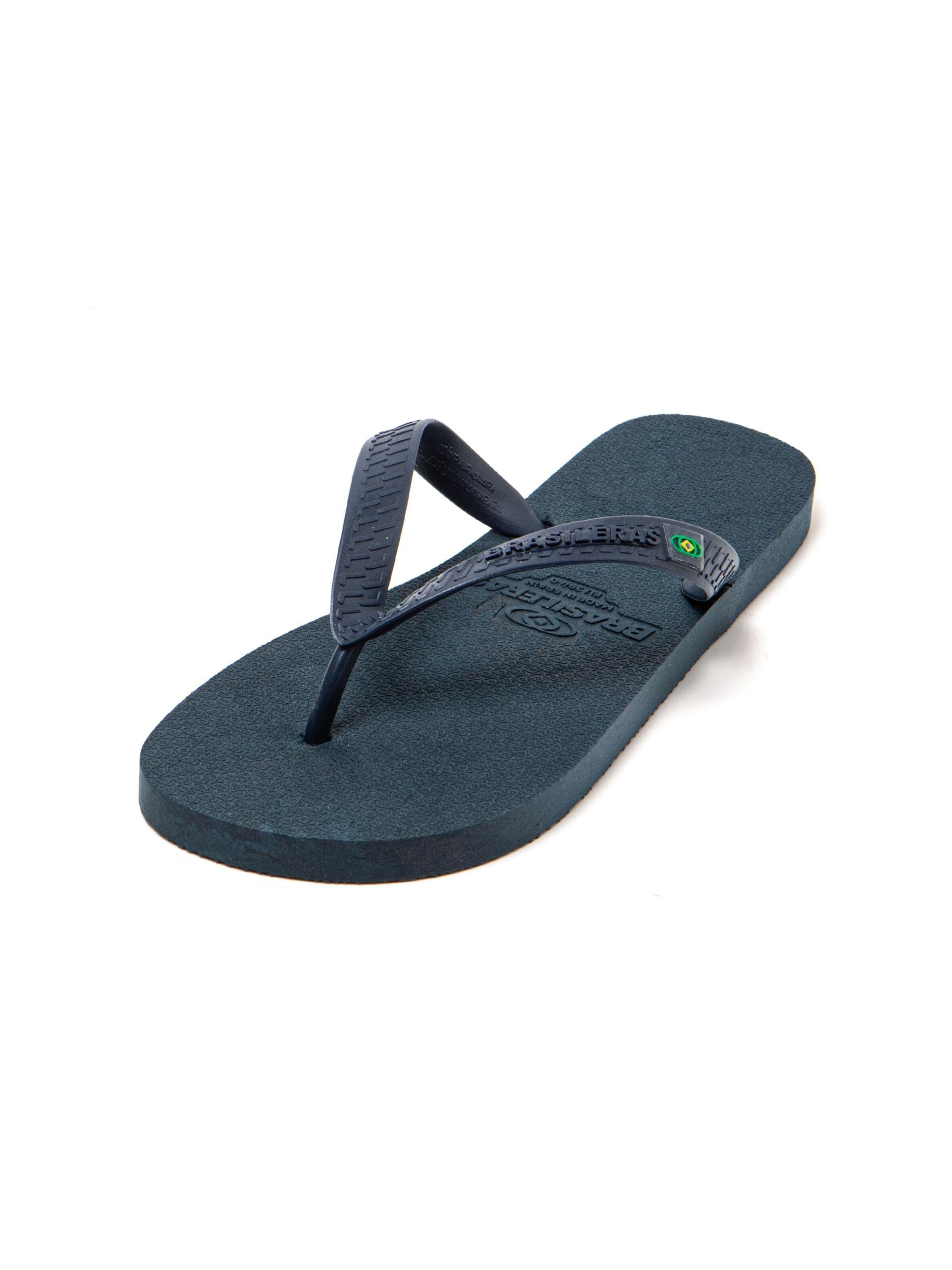 Brasileras T-bar sandals 'Re Walk M' in Blue: front