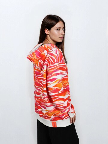 Sweat-shirt 'Vandaag' salzhaut en orange