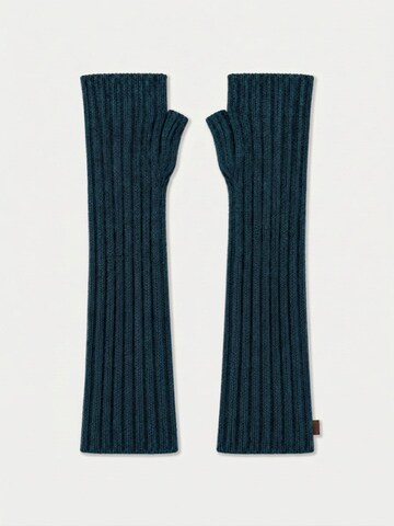mėlyna GOBI Cashmere Trumpos pirštinės be pirštų galų