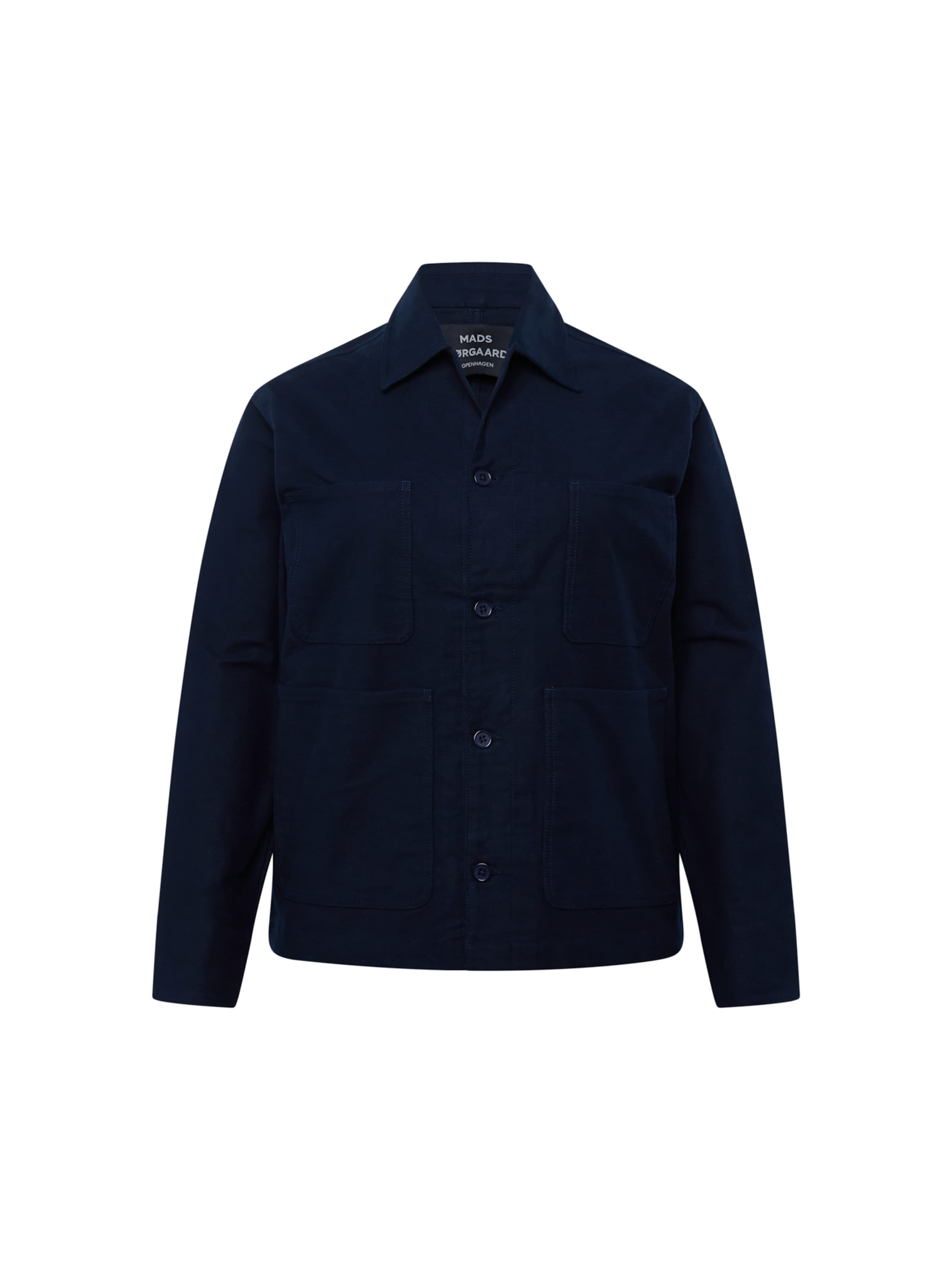 MADS NORGAARD COPENHAGEN Преходно яке в синьо: отпред