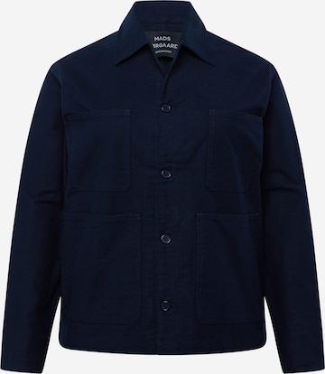 Veste mi-saison MADS NORGAARD COPENHAGEN en bleu : devant