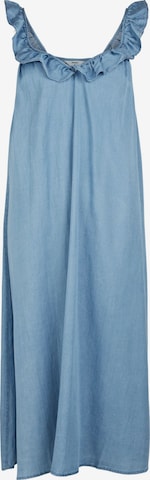 OBJECT - Vestido de verano 'Lucille' en azul: frente