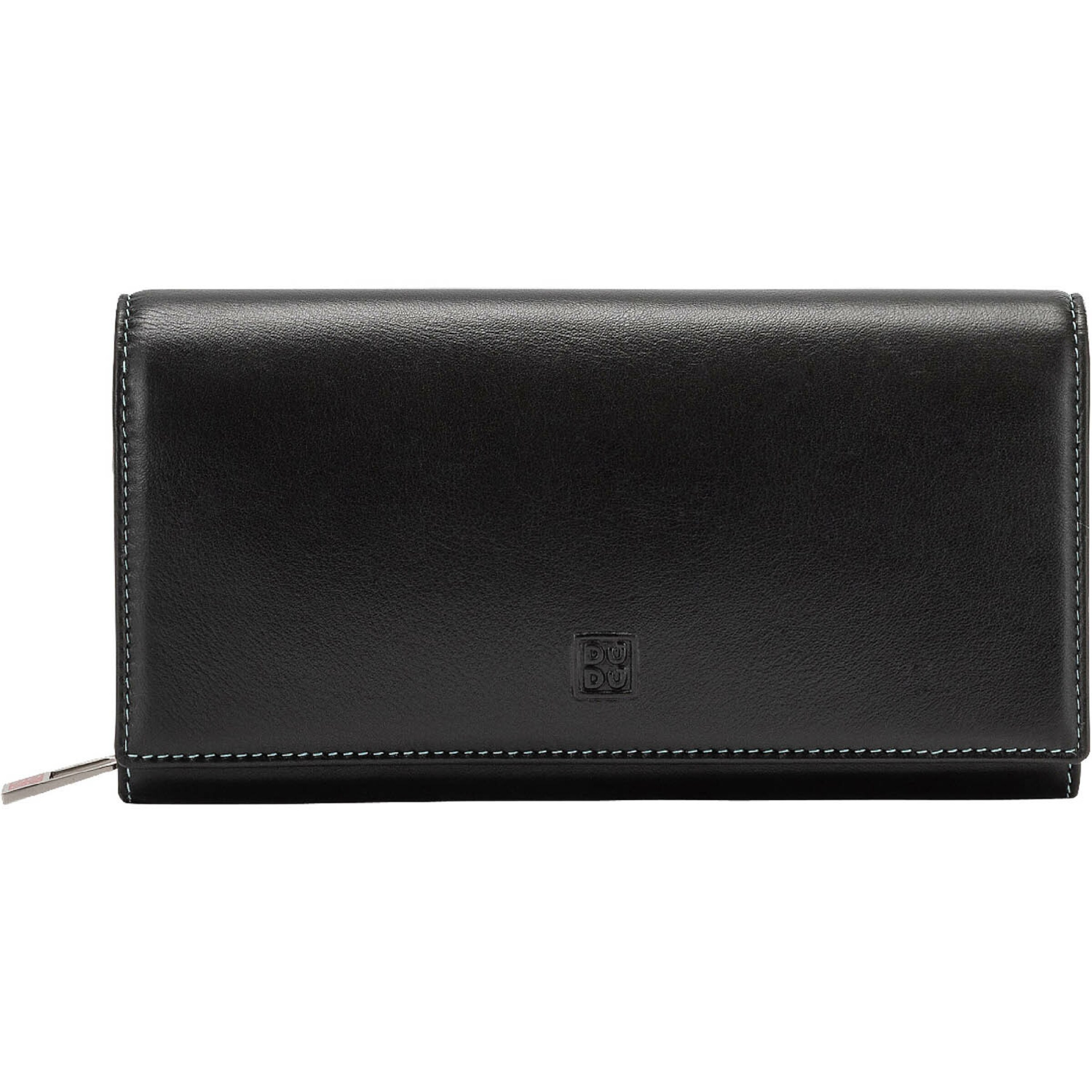 DuDu Wallet in Black: front