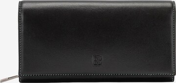 DuDu Wallet in Black: front