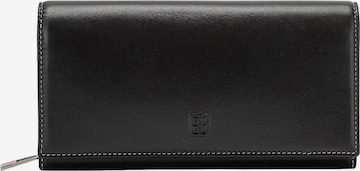 DuDu Wallet in Black: front