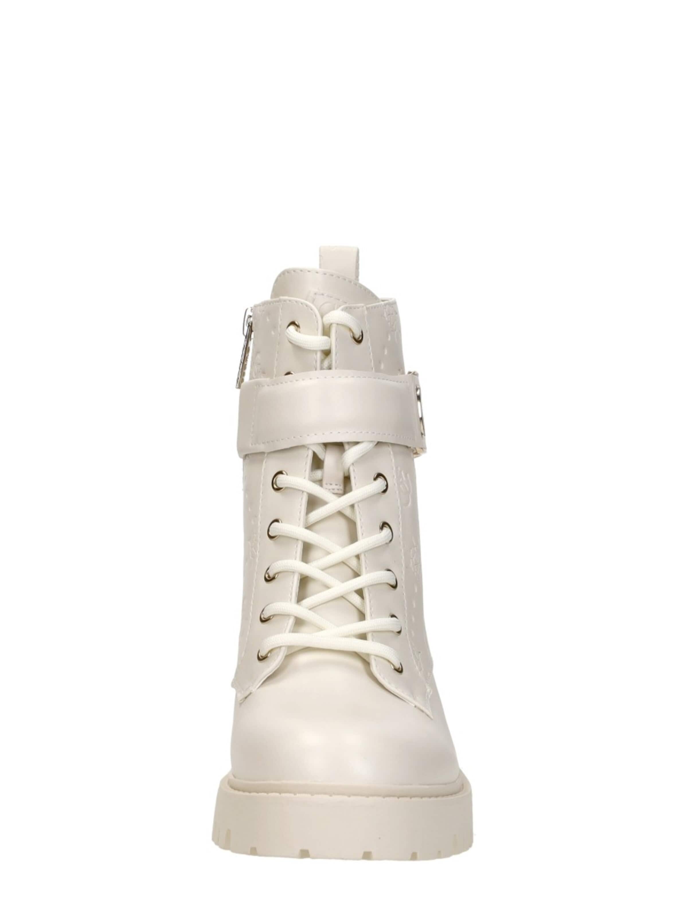 Bottines à lacets 'Oranda' GUESS en blanc