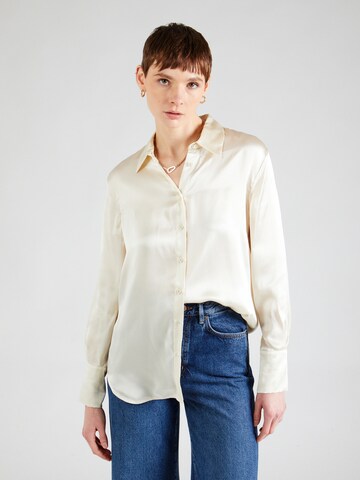 Camicia da donna di Sisley in beige: frontale