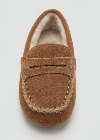MANGO KIDS Flats 'Tomb' in Beige