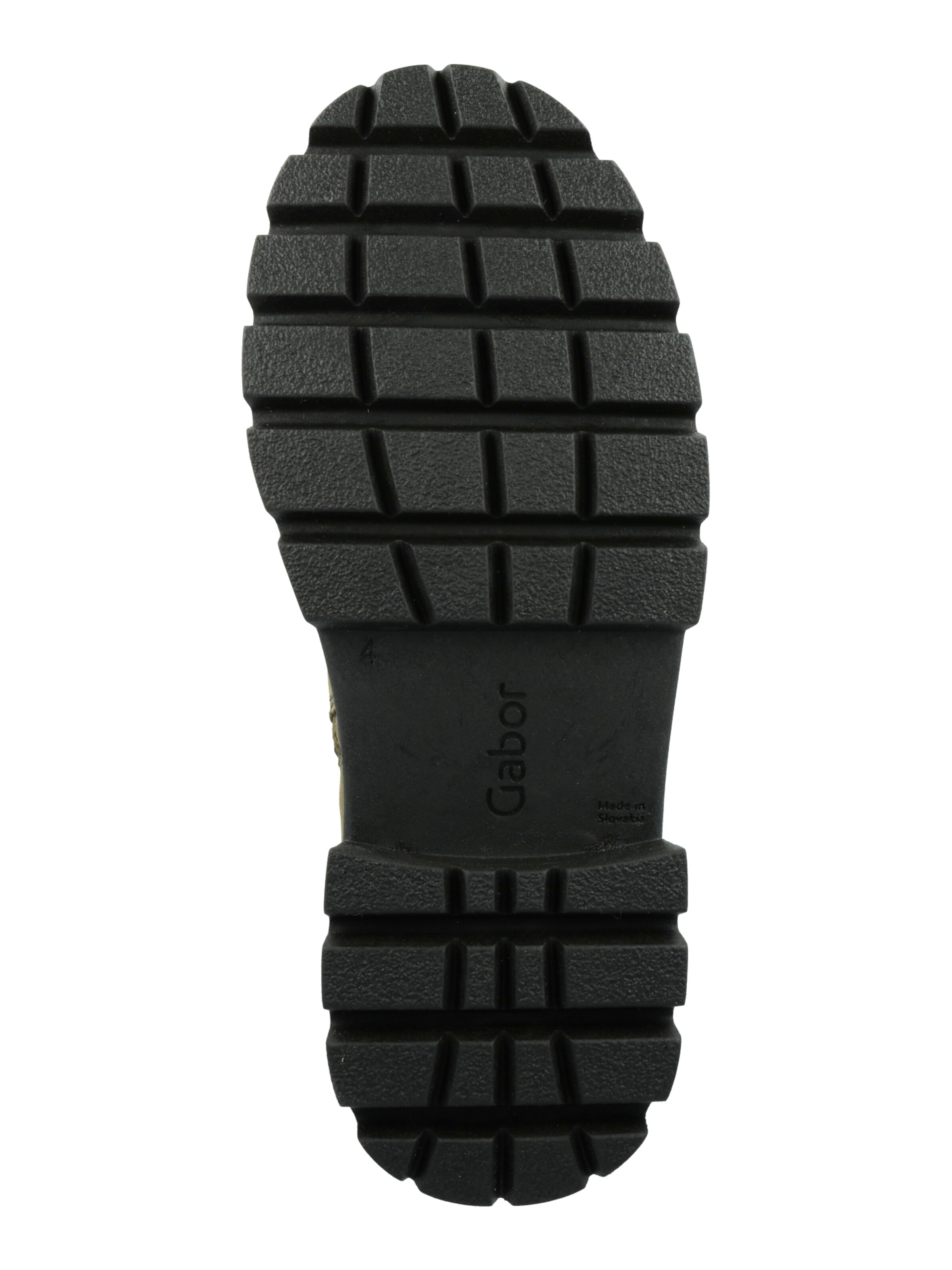 GABOR Schnürstiefelette in Grün