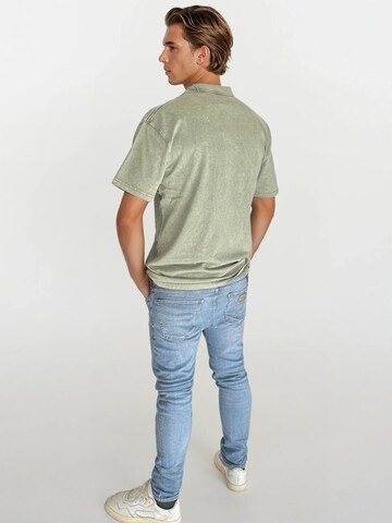 A Question Of (AQO) Shirt 'Ozzy Tee Acid' in Grün