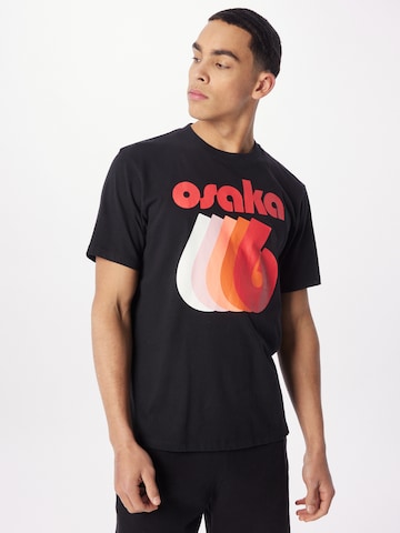 Superdry Koszulka 'Osaka' w kolorze czarny: przód