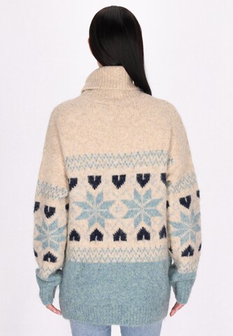 usha BLUE LABEL - Jersey talla grande en azul
