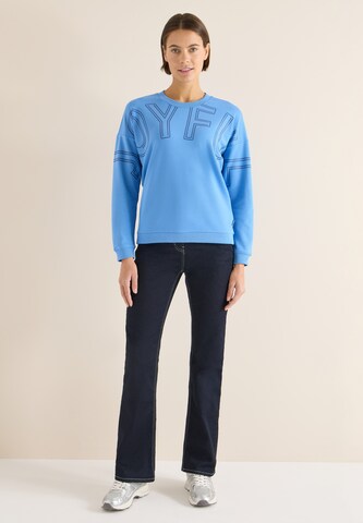 CECIL Sweatshirt in Blue