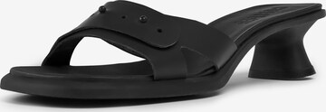 CAMPER Mules ' Dina ' in Black: front