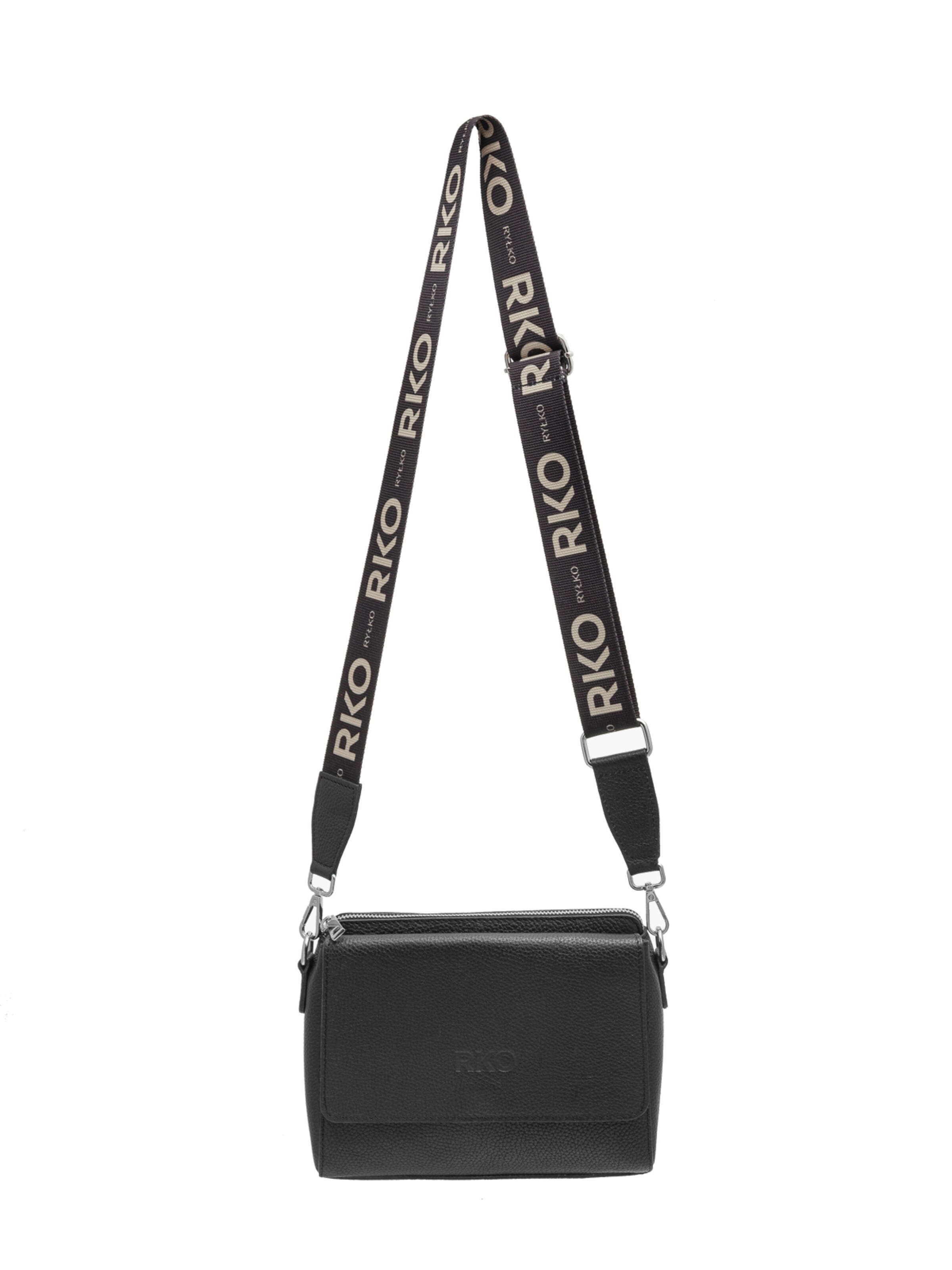 RYŁKO Torba za čez ramo | črna barva