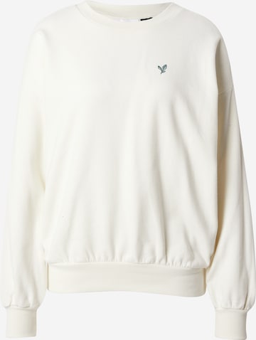 Sweat-shirt 'Kuna' mazine en blanc : devant