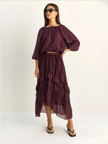 Bianco Lucci Blouse 'Blusen' in Rood