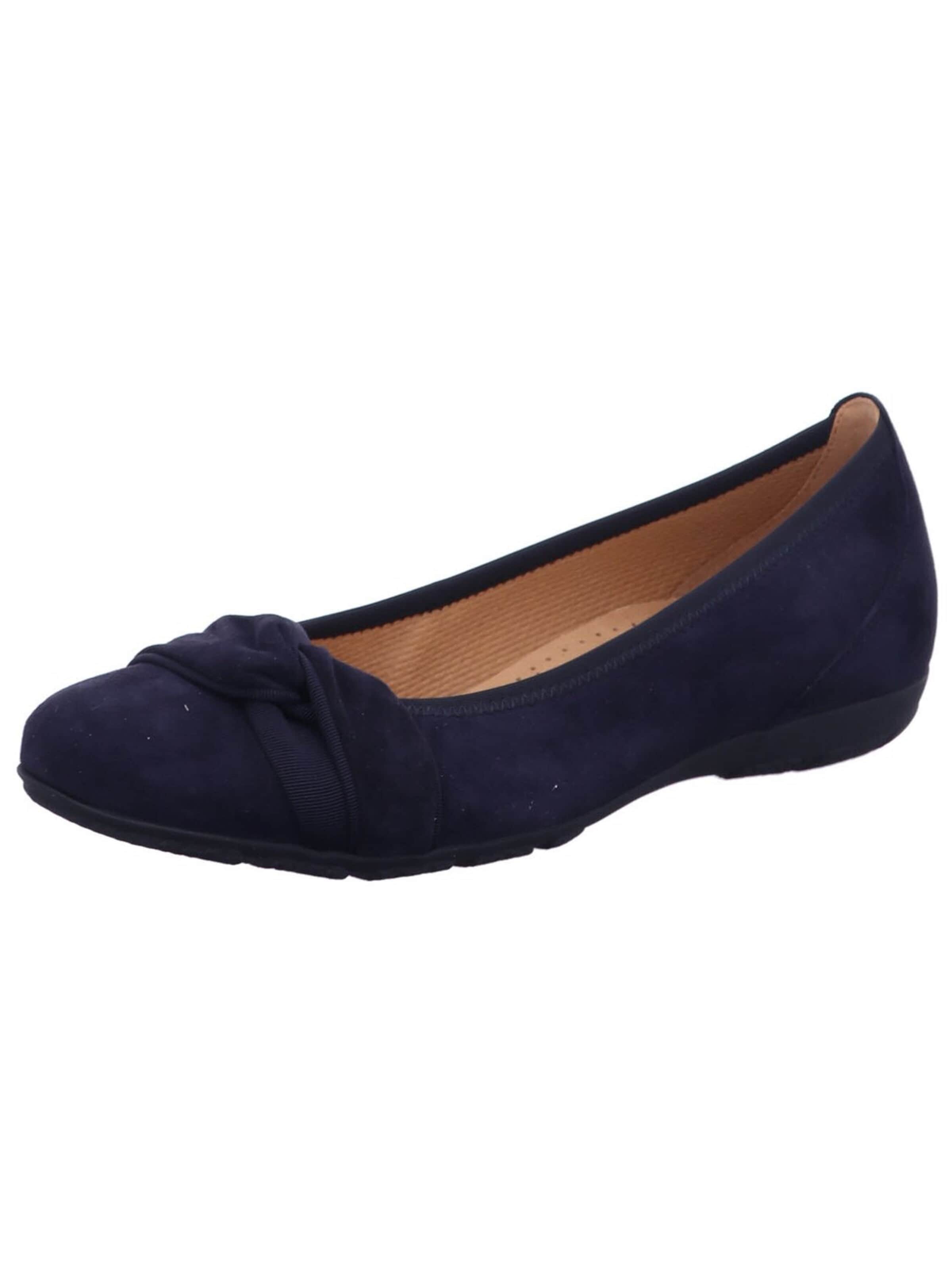 GABOR Ballet Flats 'Ballerina Damen 04.165 16 Echtleder in blau' in 38 in Blue, Item view