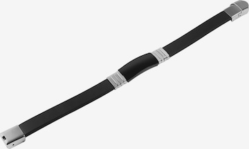 Akzent Bracelet '"Alisso" - Edelstahl - Langlebig & Robust - Unisex' in Black: front