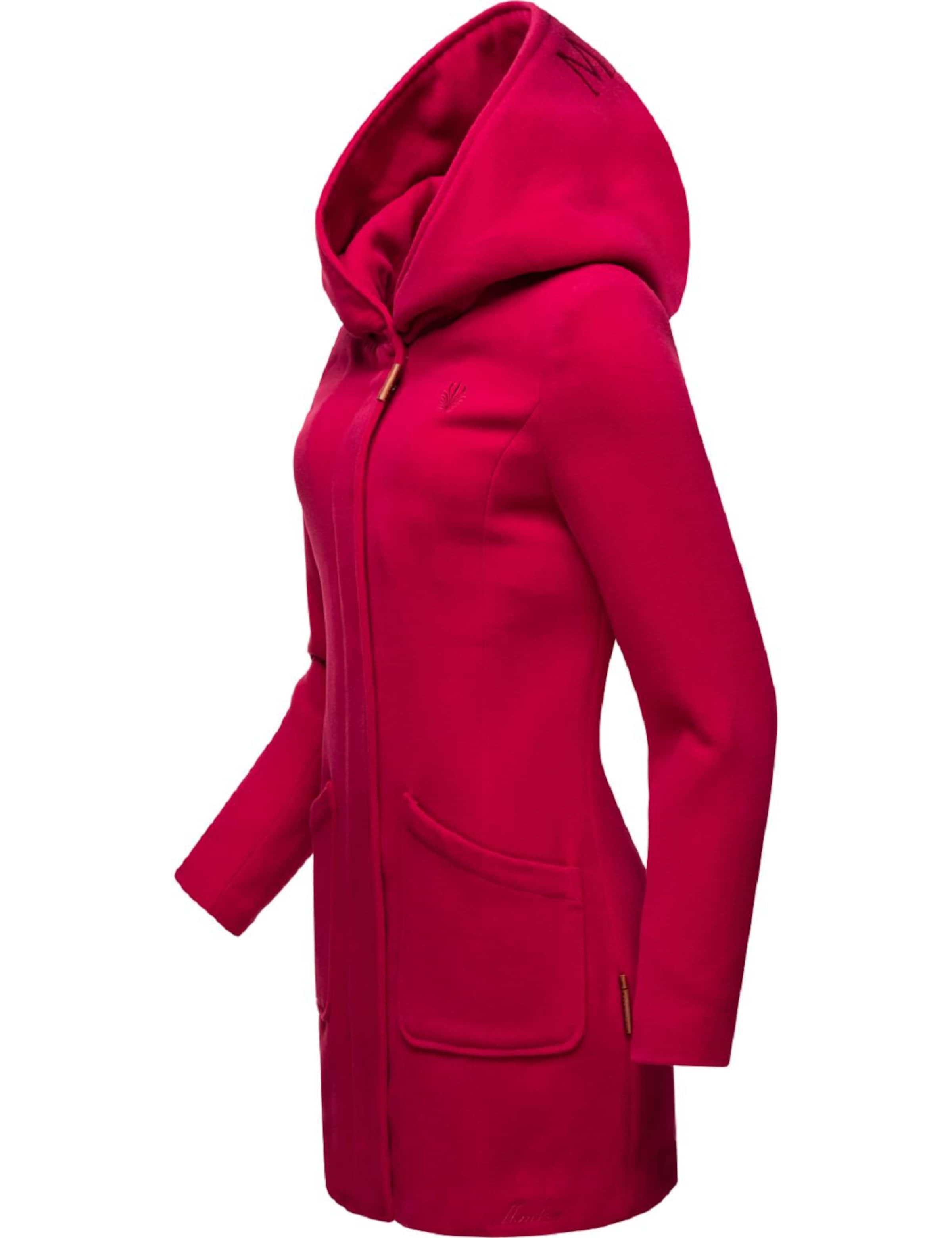 MARIKOO Between-seasons coat 'Maikoo' in Pink