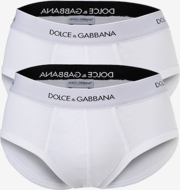 DOLCE & GABBANA Panty in White: front