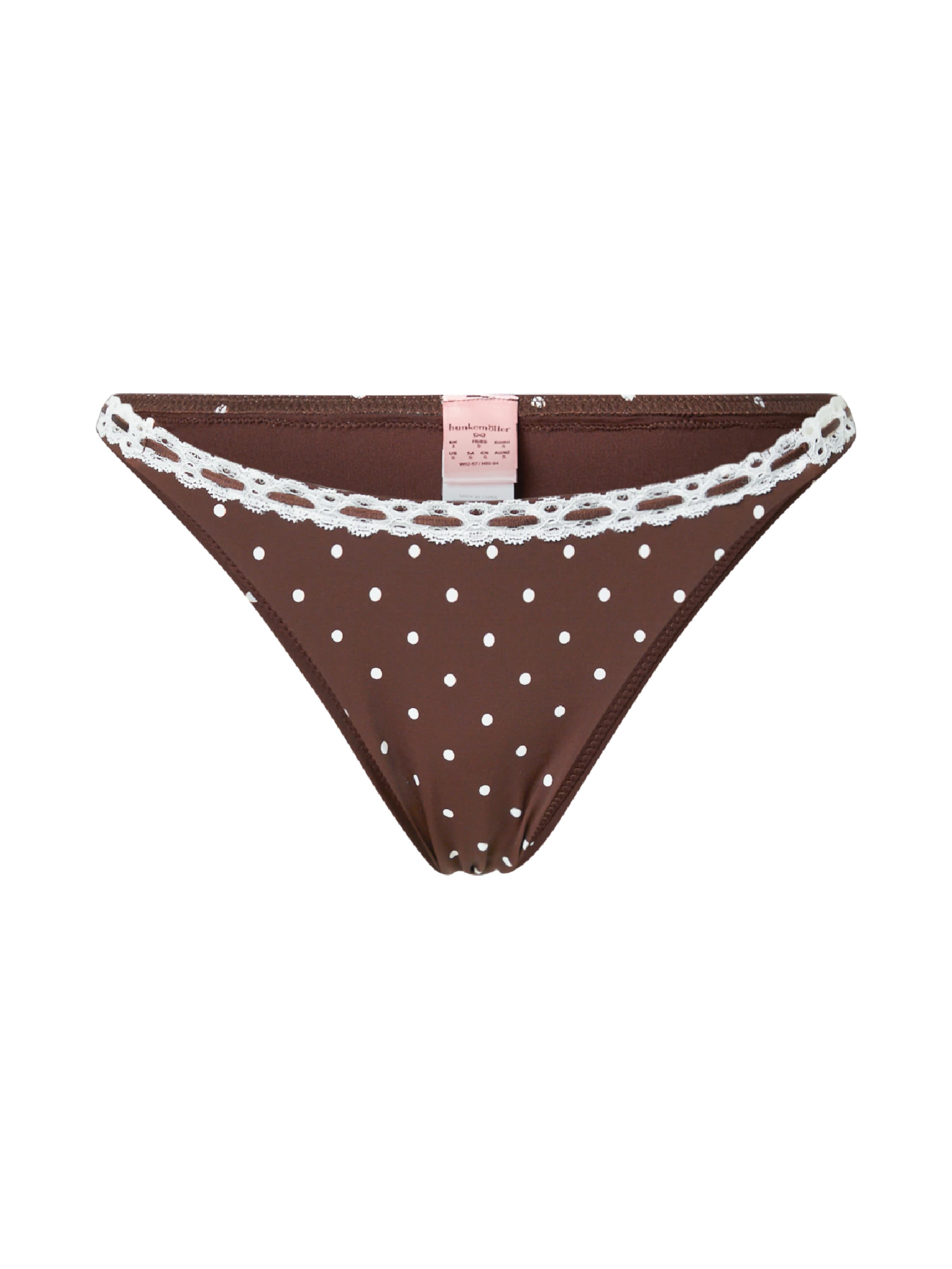 Hunkemöller Bikini bottom 'Algarve' in Brown: front