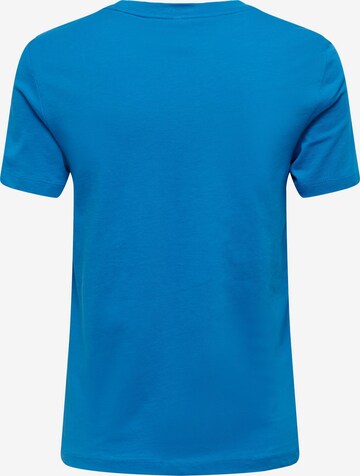 ONLY T-shirt 'KITA' i blå