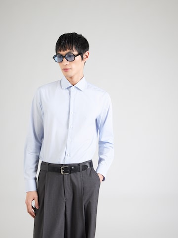 Michael Kors Regular fit Overhemd in Blauw: voorkant