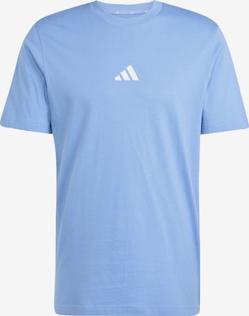 ADIDAS SPORTSWEAR Performance Shirt 'Essentials' in Blue: front