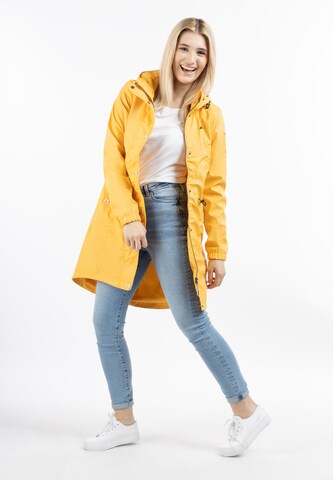 Manteau fonctionnel Schmuddelwedda en jaune