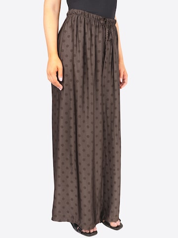 Wide Leg Pantalon 'Catarina' Seasons of April en marron