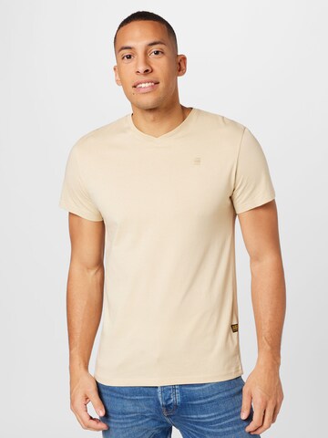 G-STAR Shirt in Beige: front