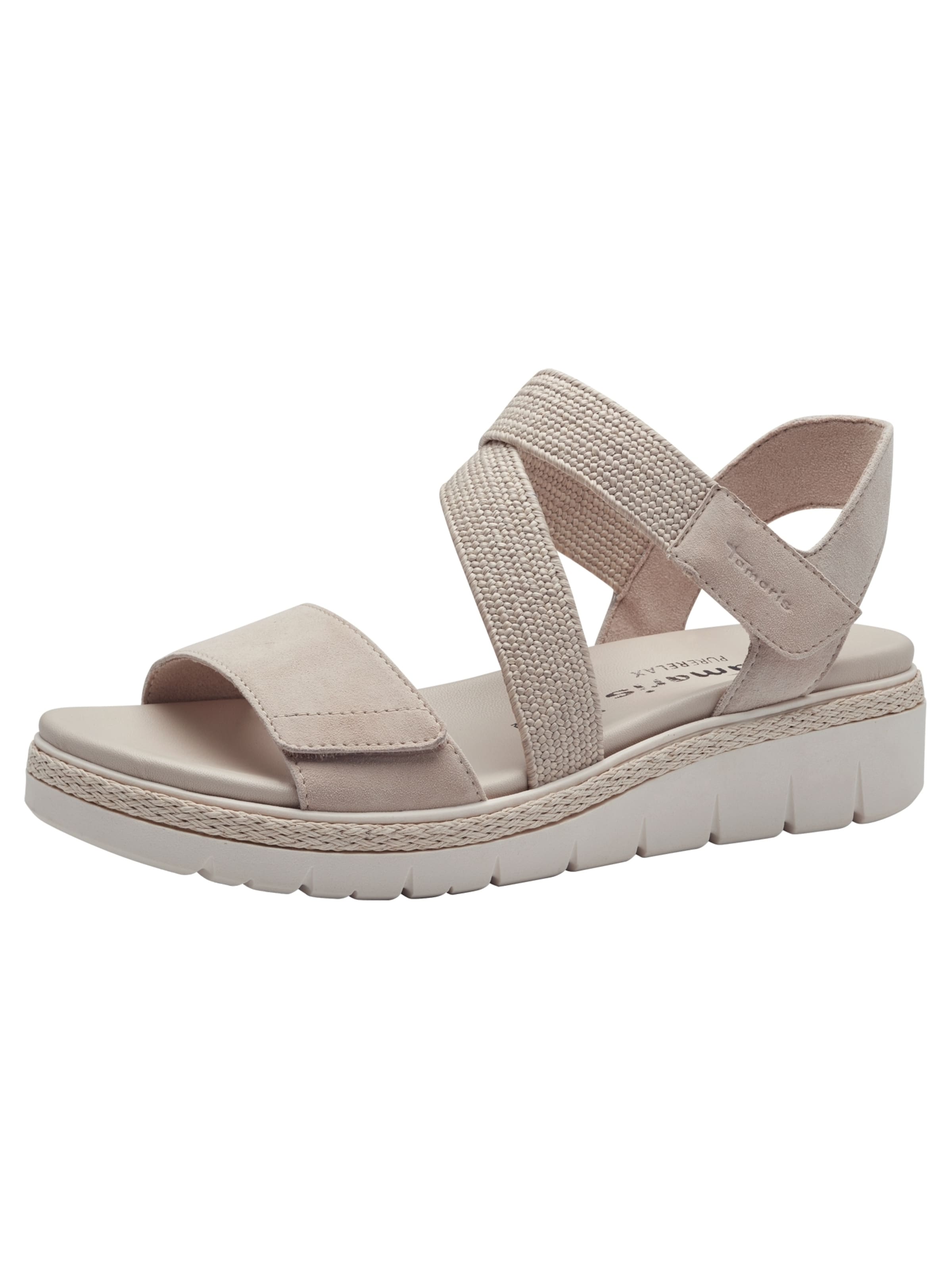 Tamaris - Sandália em bege: frente