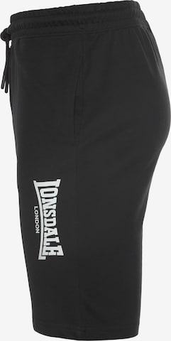 LONSDALE Regular Pants in Black