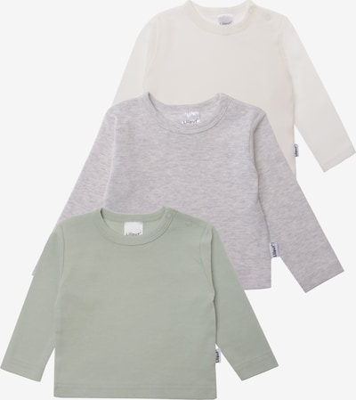 LILIPUT Langarmshirt in beige / grau / grün, Produktansicht