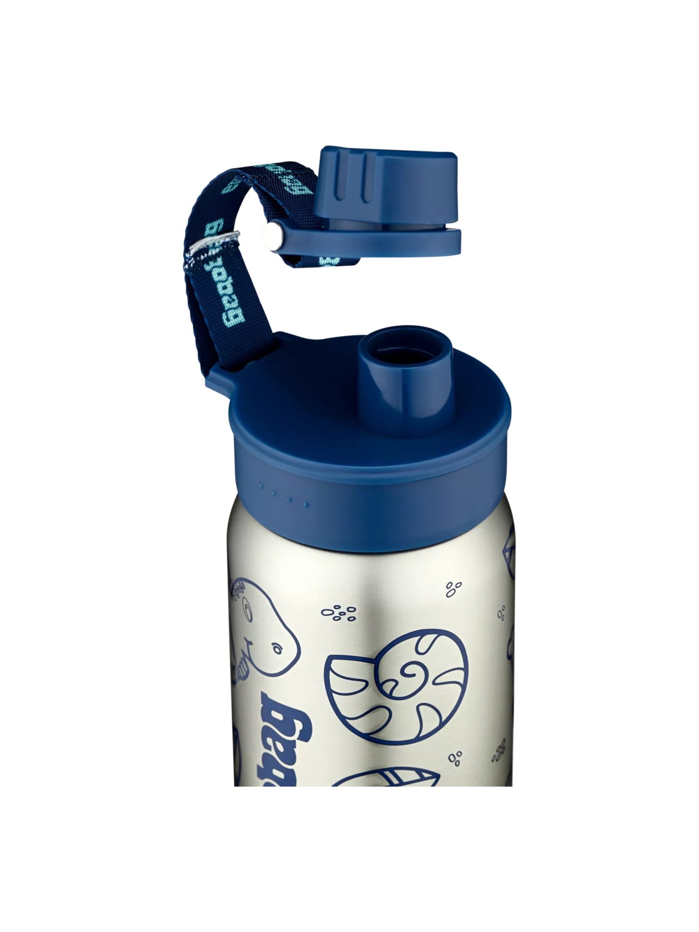 ergobag Drinking Bottle 'Trinkflasche Edelstahl Trinkflasche' in Blue