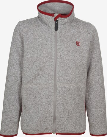 ELKLINE Fleece Jacket in Grey: front