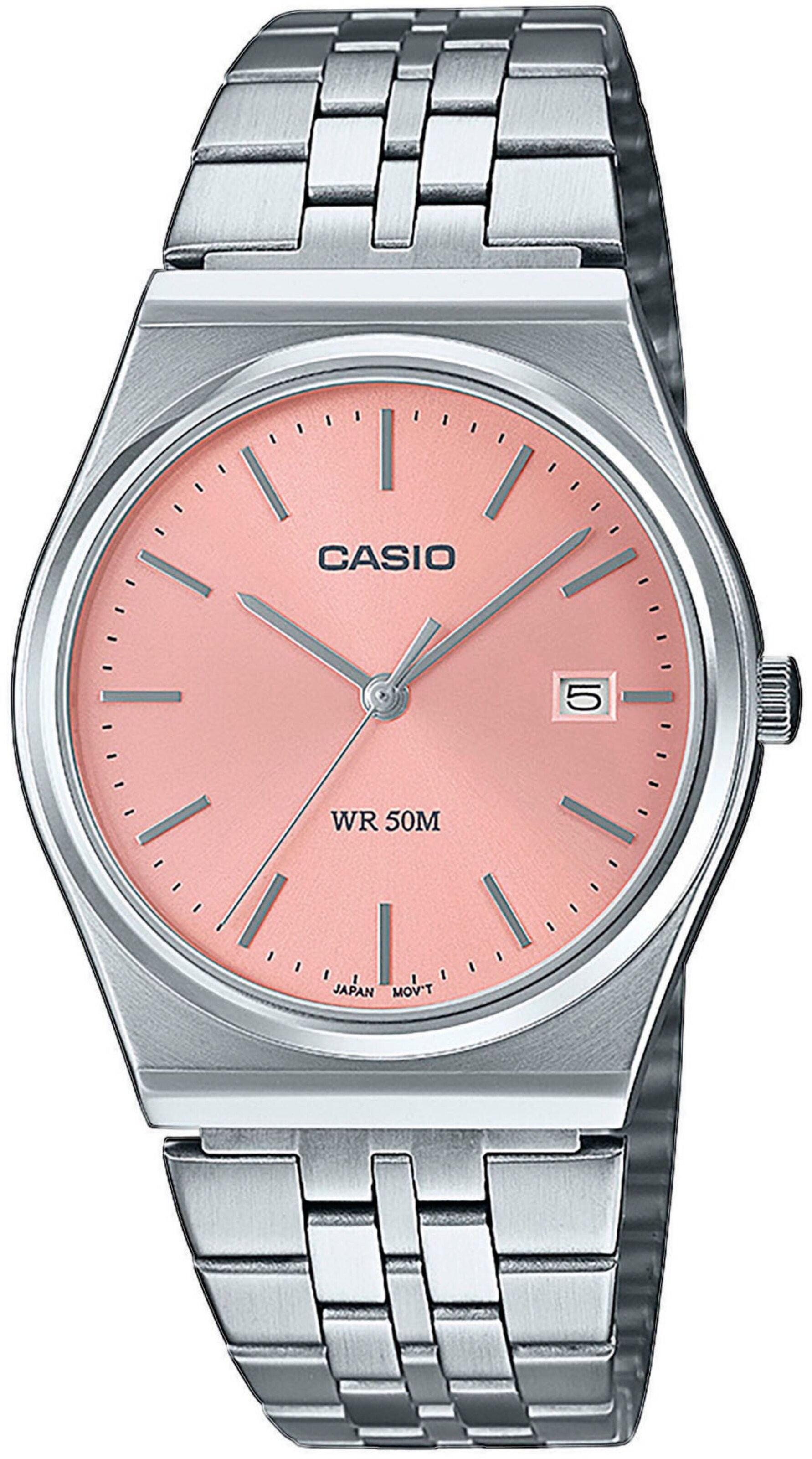 Montre à affichage analogique 'Sportiv' CASIO en argent : devant