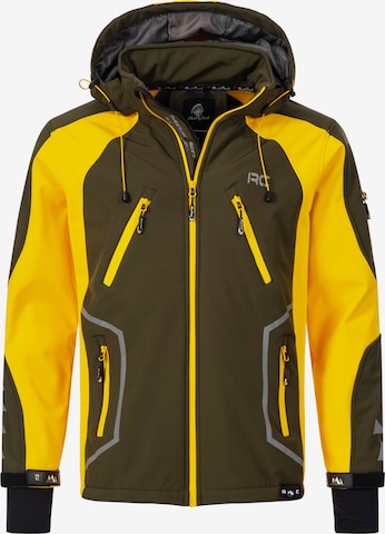 Rock Creek Outdoorjacke in Grün: predná strana