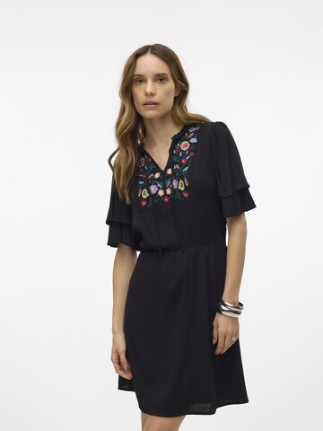 VERO MODA Shirt Dress 'SINA ' in Black: front