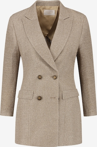 Blazer 'Silk Bouclé Jacket' Vulto en beige : devant