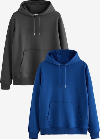 Sweat-shirt Next en bleu : devant