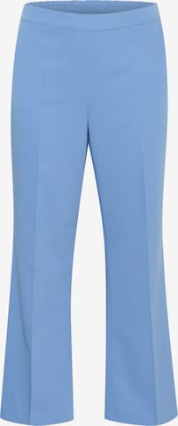 Pantalon 'Sakira' KAFFE CURVE en bleu : devant