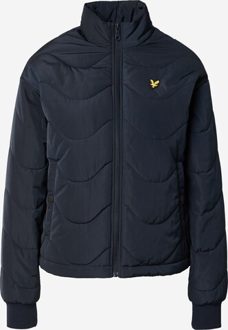 Lyle & Scott Tussenjas in Blauw: voorkant