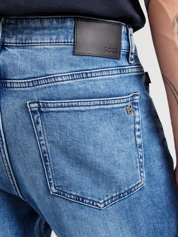 Regular Jean 'TROY' BOSS en bleu