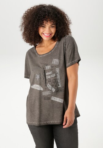 Aniston Shirt in Grey: front